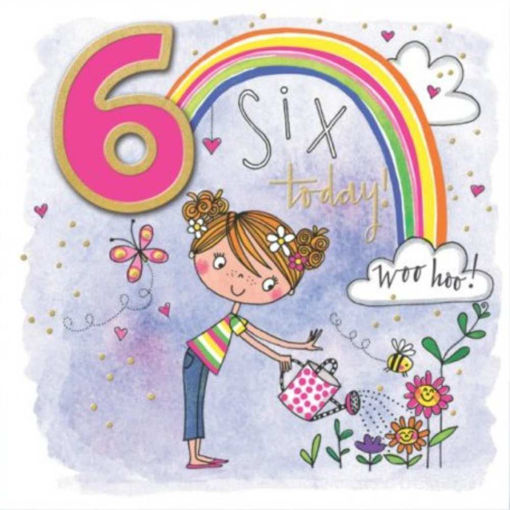 Picture of 6TH BIRTHDAY CARD